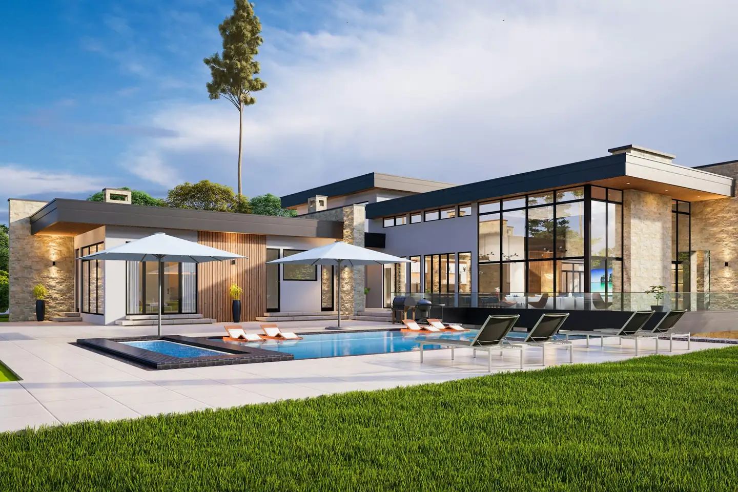 Representative exterior photography for the Kendall property